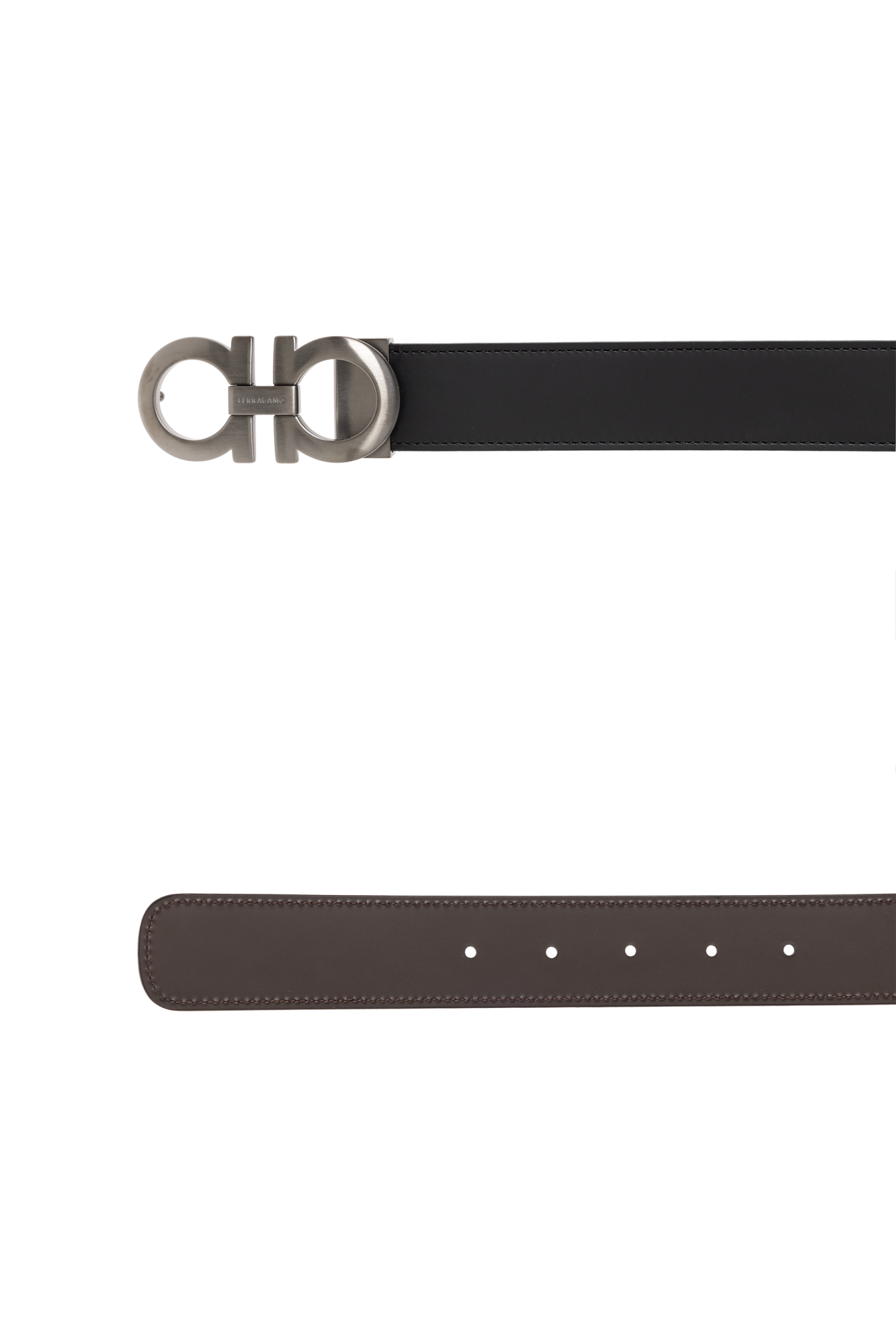 FERRAGAMO Leather Belt | Men's Accessories | Vitkac